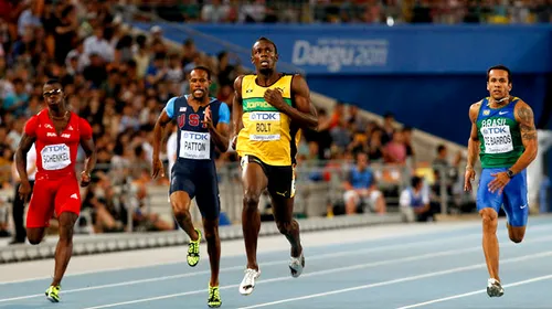 Usain Bolt s-a calificat în finala de 200 de metri de la CM
