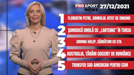 ProSport News | Florentin Petre, simbolul uitat de Dinamo. Transfer sud-american pentru CSM București. Cele mai noi știri din sport | VIDEO