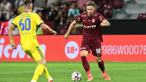 CFR Cluj – Unirea Slobozia 3-0, în etapa a 5-a din Superligă. Nelu Varga își freacă mâinile de fericire după dubla senzațională a lui Louis Munteanu, fix în ciuda lui Gigi Becali!