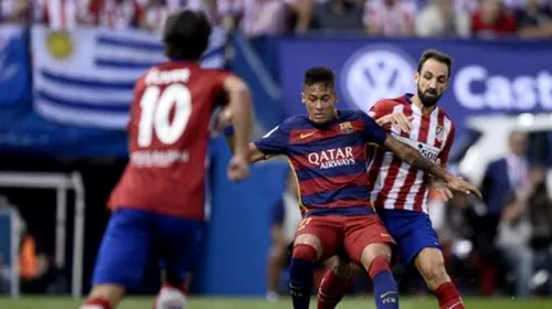 Barcelona a revenit în stil de mare echipă pe terenul lui Atletico. Neymar și Messi au fost de neoprit