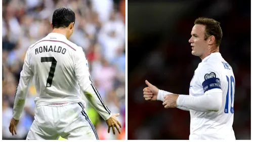 Rooney: „Cristiano l-a detronat pe Messi din postura de cel mai bun jucător din lume”