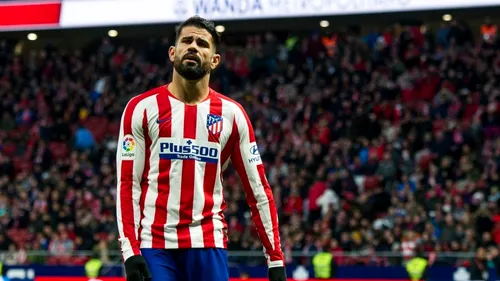 Diego Costa ar putea pleca de la Atletico Madrid! E dorit de cea mai bogată echipă din Brazilia