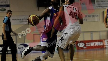 U Mobitelco Cluj-CSM Oradea, scor 70-69, în prima etapă a returului Ligii Naționale la baschet