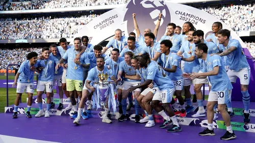 Manchester City ar putea primi o pedeapsă istorică: minus 80 de puncte în clasamentul Premier League și o retrogradare iminentă!