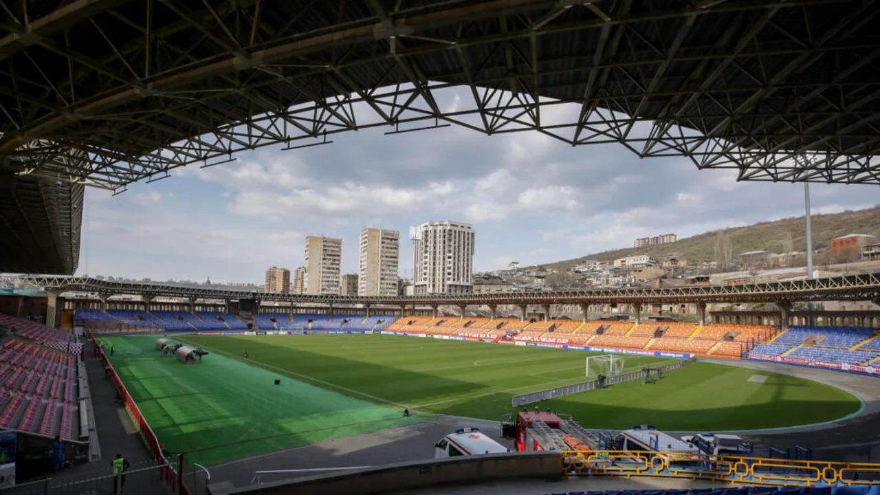 Armenia, banner emoționant la duelul cu România! Ce va apărea în tribunele stadionului din Erevan | FOTO