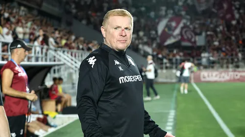 Concluzie clară despre Neil Lennon, după ce Rapid nu a câștigat niciun meci din cele șase disputate până acum în Superliga: „Nu știe nimic”