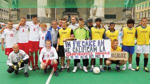 Protest homeless contra FRF! "Nu ne dați nicio valoare!" 
