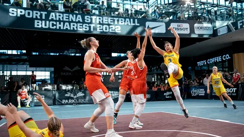 Cinci zile de baschet total într-un mall din Capitală! Cele mai bune naționale de 3x3 din circuitul mondial, inclusiv campioana olimpică de la Tokyo, vin la București | SPECIAL