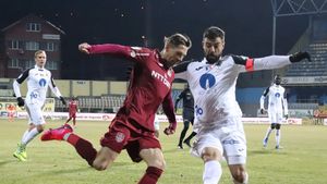 GAZ METAN - CFR CLUJ 0-0 | Edi Iordănescu îl încurcă Dan Petrescu! Doar remiză pentru campioană la Mediaș, iar un om de bază va rata meciul cu FCSB | GALERIE FOTO