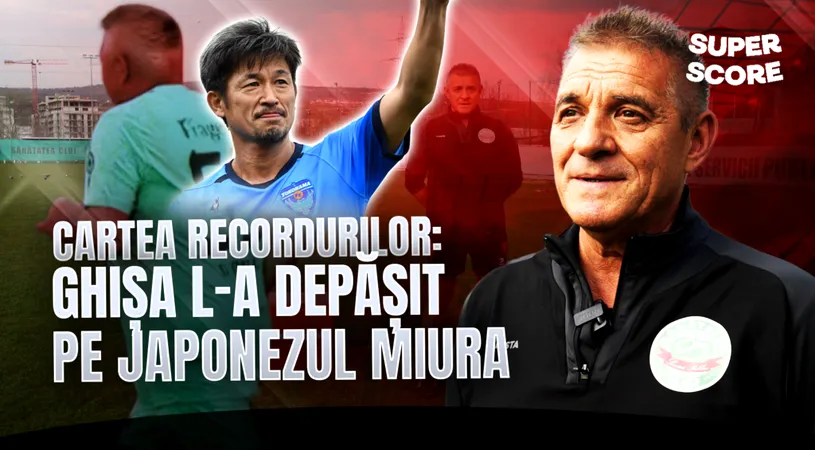 Românul care l-a lăsat în urmă pe legendarul Miura! Aurelian Ghișa, patronul-jucător de 61 de ani de la Sănătatea Cluj