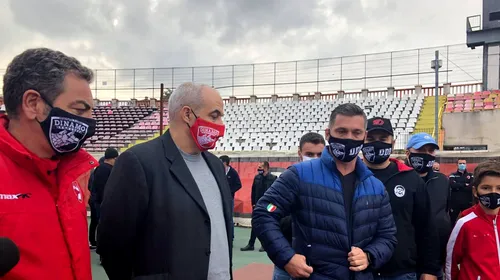 Gest emoționant pentru noul director general de la Dinamo! Fratele lui Cătălin Hîldan i-a oferit banderola de căpitan | FOTO & VIDEO