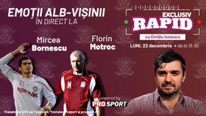 "EXCLUSIV RAPID" cu Florin Motroc, Mircea Bornescu, Gâlcă și Borza este LIVE, de la ora 13:30, pe YouTube - ProSport!