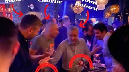 Imagine bombă: Mihai Rotaru, patronul U Craiova, dă bani, ca la lăutari, unui lider de galerie, înaintea meciului cu CFR Cluj! FOTO EXCLUSIV