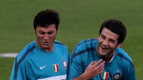 Marele Javier Zanetti s-a convins cu Cristi Chivu. A spus-o public, după decizia Interului