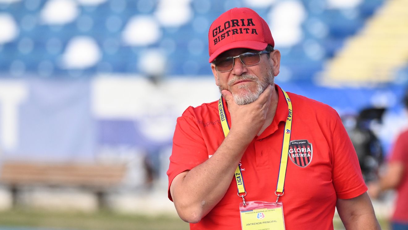 Cristian Pustai e istorie la CS Gloria Bistrița după doar cinci etape în Liga 2: ”Colaborarea cu antrenorul principal a ajuns la final”