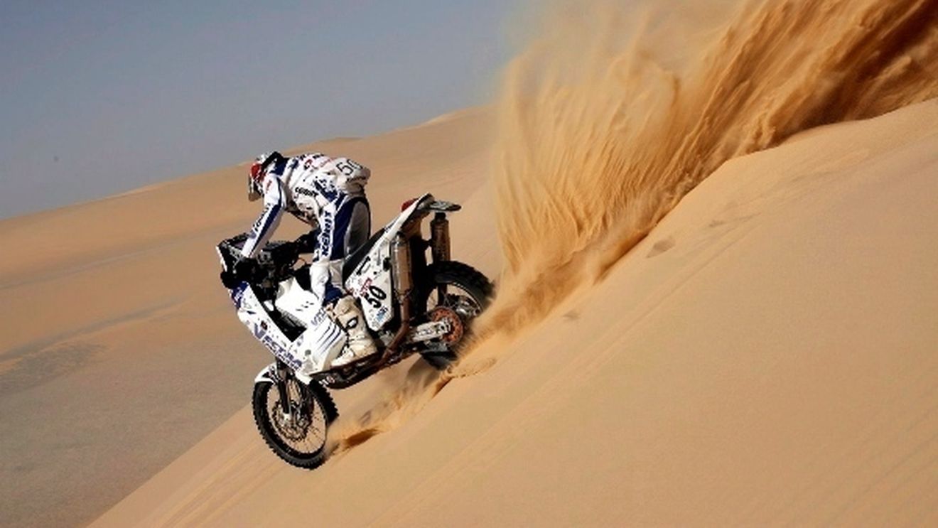Emanuel Gyenes, locul 27 în etapa a opta la Dakar 2012