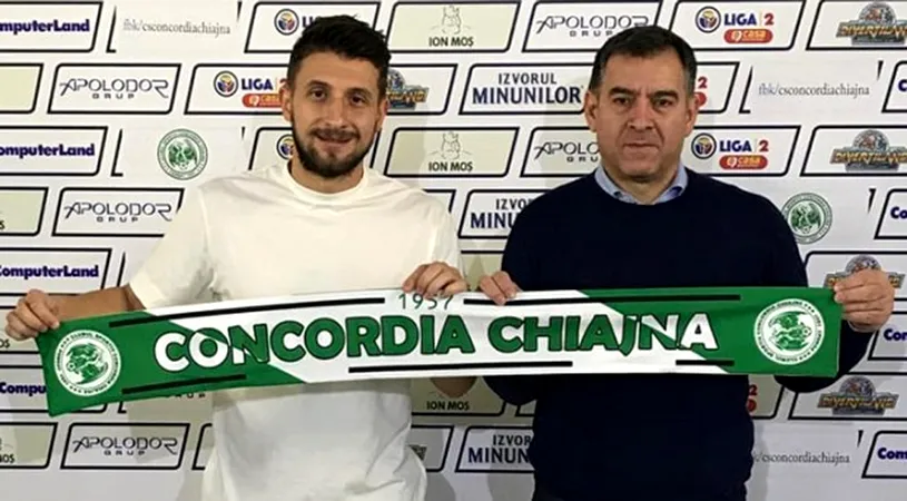 Concordia Chiajna continuă seria mutărilor importante și a făcut încă un transfer din Liga 1. Neluț Roșu a semnat și s-a întors la echipă după cinci ani