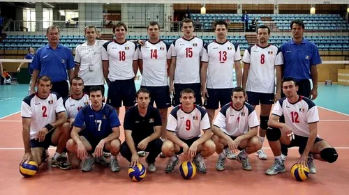 Tricolorii, lideri în Liga Europeană de volei masculin