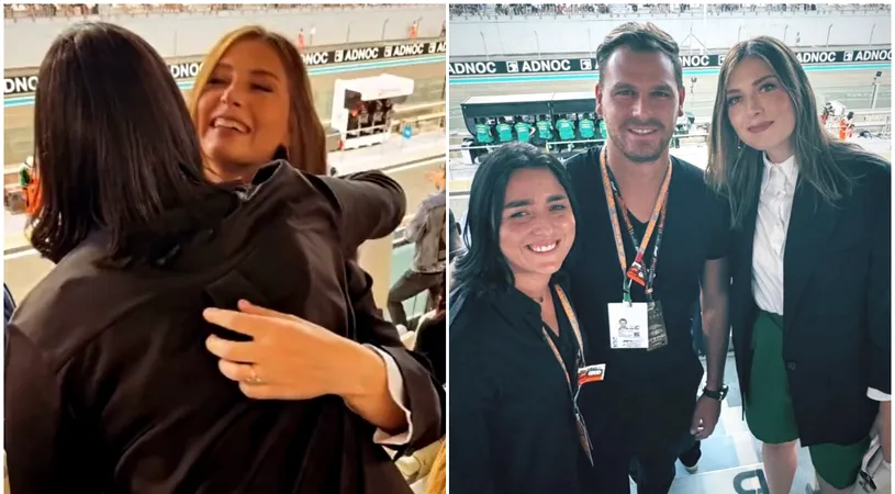 Fiica lui Ion Țiriac, Maria Sharapova și Ons Jabeur au mers la MP de Formula 1 de la Abu Dhabi! Cum a fost surprinsă „Masha