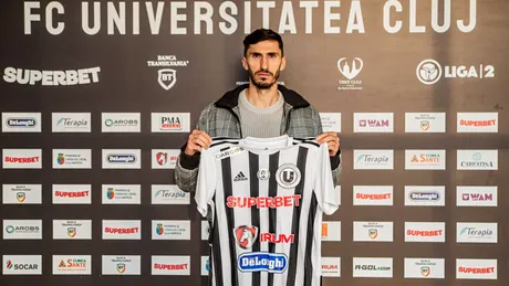 ”U” Cluj plusează la capitolul achiziții din Liga 1 cu Ioan Filip, revenit la echipă după despărțirea cu scandal de Gaz Metan