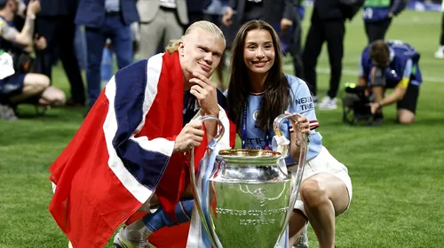 „Vor fi mai mari decât David şi Victoria Beckham”. Erling Haaland şi iubita lui sunt considerați noul power couple al planetei