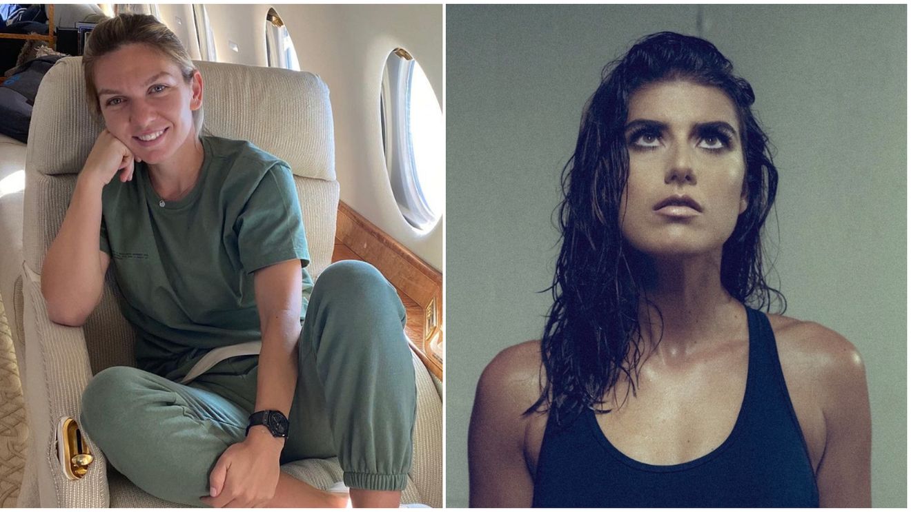 Simona Halep și Sorana Cîrstea, la un pas să dea nas în nas după ce „Simo" a fost nevoită să plece de la Dubai! Mesajul transmis de „Sori". FOTO