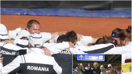 FOTO | Canadienele și Canada. Echipa de Fed Cup a României s-a trezit într-un alt anotimp