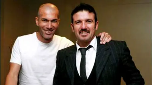 FOTO FABULOS. Cine este SUPER jucătorul de lângă Zidane? E campion mondial și a jucat 8 ani la Roma, dar acum e greu de recunoscut