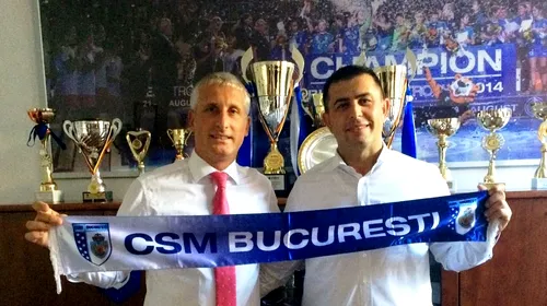 CSM București transferă de la Oltchim. Nicolae Luca este noul team manager al campioanei feminine la handbal