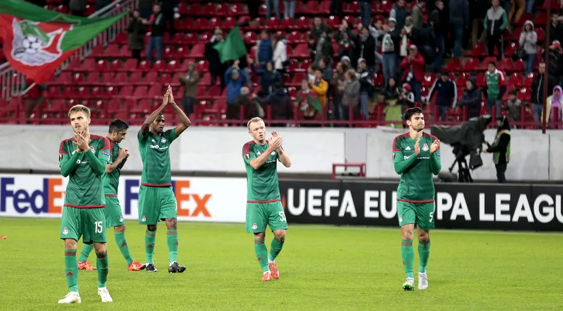 Lokomotiv Moscova, sancționată de UEFA după meciul cu KF Skenderbeu din Europa League