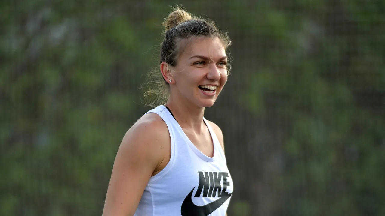Simona Halep s-a ținut de cuvânt. S-a apucat serios de sportul bogătaşilor