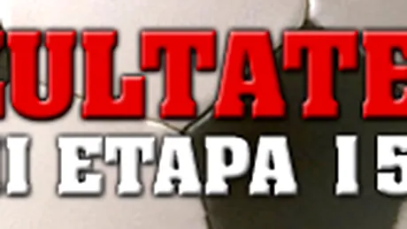 VEZI AICI rezultatele Liga a II-a etapa XV