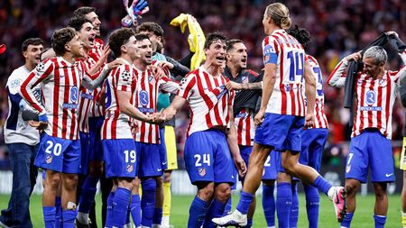Fotbaliştii şi oficialii lui Atletico Madrid, în extaz după eliminarea Barcelonei: „A fost greu, cu o adversară extraordinară, dar am meritat calificarea”