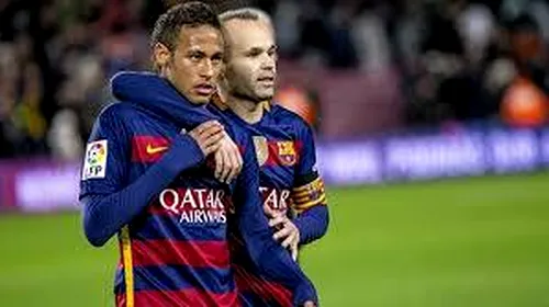 Iniesta: „M-ar deranja să-l văd pe Neymar la Real Madrid”. Argumentele lui „San Andres” împotriva unui transfer istoric
