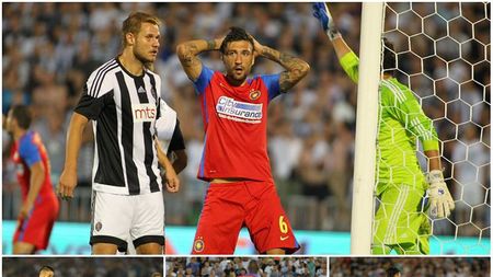 PAPPA, Liga Campionilor! Campioana a pierdut la Belgrad după un joc spectaculos și plin de dramatism. Steaua va juca în play-off-ul Europa League 