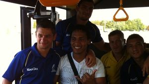 Naționala de rugby a fost încurajată în Ucraina de Eric!