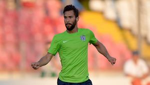 Nuno Viveiros, la prima reușită după revenirea în Copou: "E un gol pe care-l așteptam de mult timp"