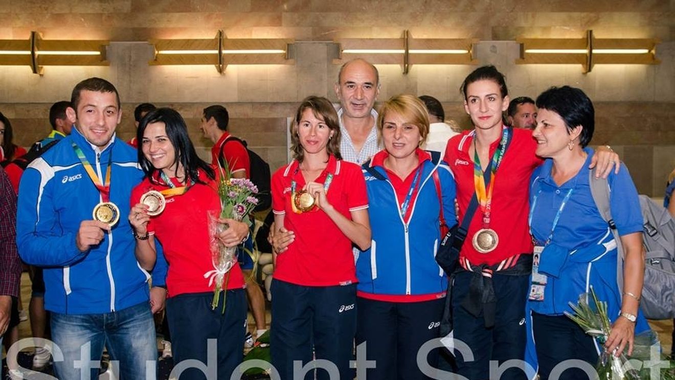 6 prezențe pe podium! Studenții medaliați la Universiada din Rusia s-au întors acasă