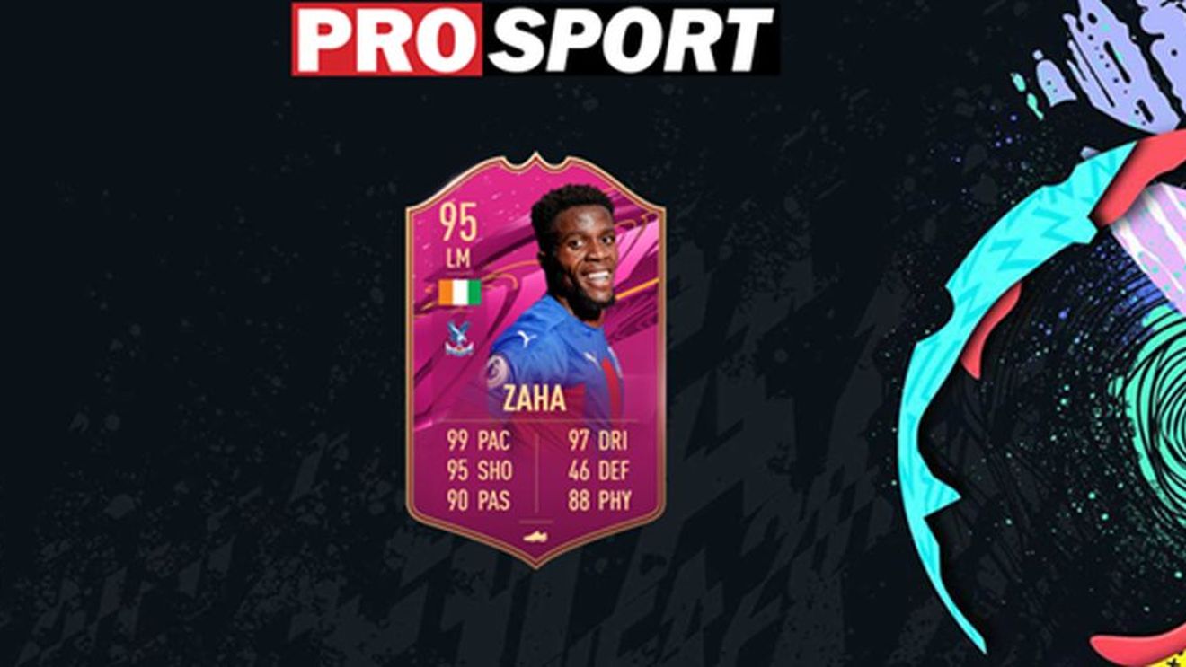 Fanii au votat, EA Sports a livrat! Wilfried Zaha a câștigat duelul „Player Pick” și a primit un card excelent în FIFA 21