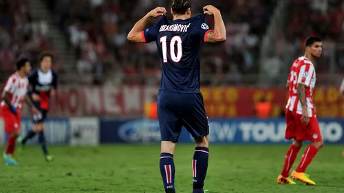 Ibrahimovic își va prelungi contractul cu un an! Ce ofertă i-au făcut șefii lui PSG