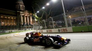 Vettel a câștigat MP al statului Singapore!** E la un punct distanță de titlul mondial!