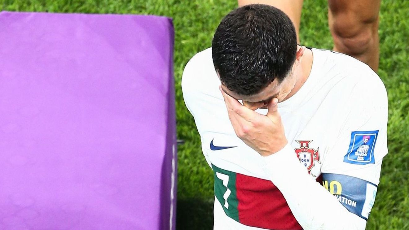 Cristiano Ronaldo, făcut praf după ce a izbucnit în lacrimi la finalul meciului Maroc - Portugalia: „Un prefăcut mai mare nu am văzut!”