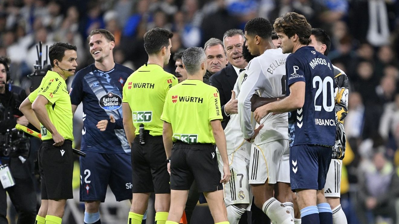 Ce a scris arbitrul în raport după ce starurile lui Real Madrid și-au pierdut mințile în fața lui Ionuț Radu și a Celtei, chiar pe Santiago Bernabeu, și au primit 3 cartonașe roșii