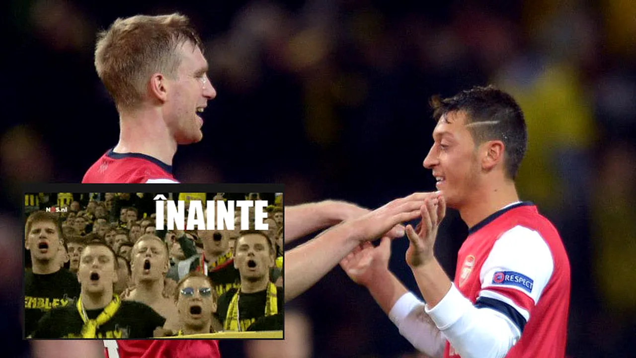 VIDEO GENIAL: O imagine chiar face cât 1.000 de cuvinte! Reacția fanilor Borussiei după golul primit de la Arsenal