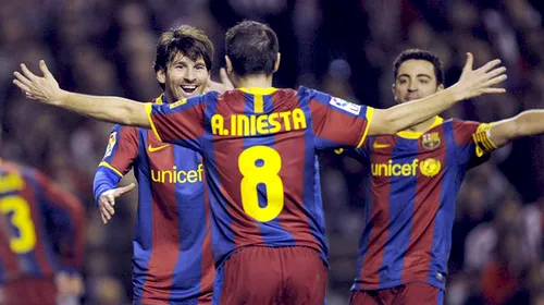 Mai are șanse Lucescu la semifinale?** Messi și Xavi, doriți pe bancă! BarÃ§a are probleme când joacă fără titulari