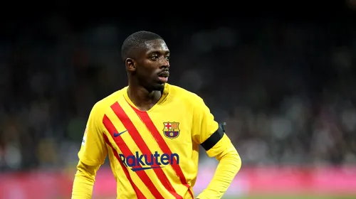 Șoc pe Camp Nou! Cotidianul AS anunță bomba de pe piața transferurilor: Francezul Ousmane Dembele, de la FC Barcelona, a semnat în secret cu Paris Saint-Germain!