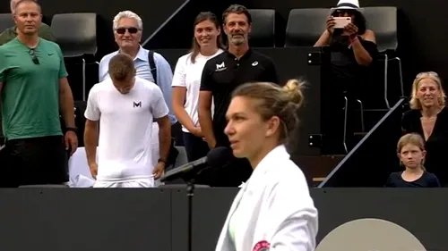 Simona Halep i-a mulțumit lui Patrick Mouratoglou după calificarea în turul doi la Wimbledon: „El mi-a adus înapoi dorința!