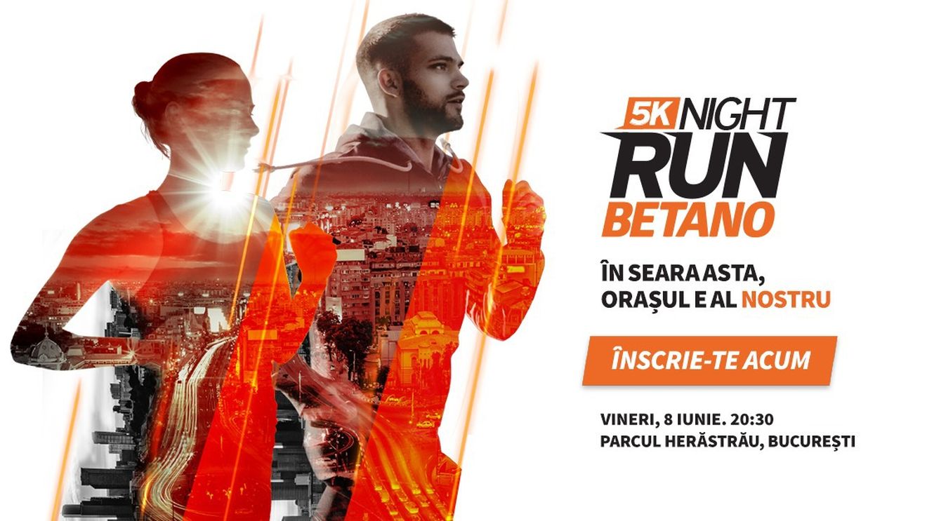 (P) Mai sunt câteva zile până la startul 5K BETANO Night Run. Andreea Raicu: „Ne vedem la start"