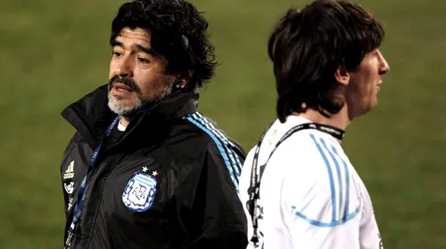 Maradona a tranșat rivalitatea cu Lionel Messi pentru cel mai tare jucător din istorie:** „E am fost cel mai bun”