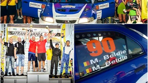 Super revenire pentru Mihaela Beldie! Ea a terminat pe podium la Raliul Transilvaniei, unde a făcut, în premieră pentru motorsportul românesc, echipă cu fratele ei, Mihai jr.